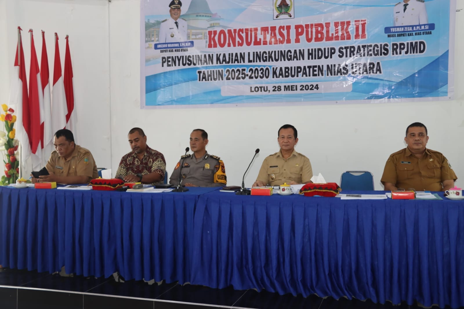 KONSULTASI PUBLIK II PENYUSUNAN KAJIAN LINGKUNGAN HIDUP STRATEGIS RPJMD TAHUN 2025-2030 KABUPATEN NIAS UTARA