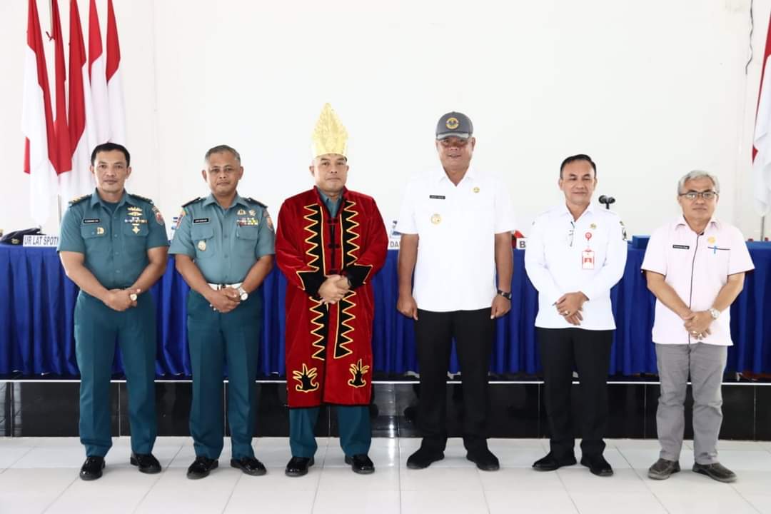 KUNJUNGAN KERJA DANLANAL NIAS DI KABUPATEN NIAS UTARA