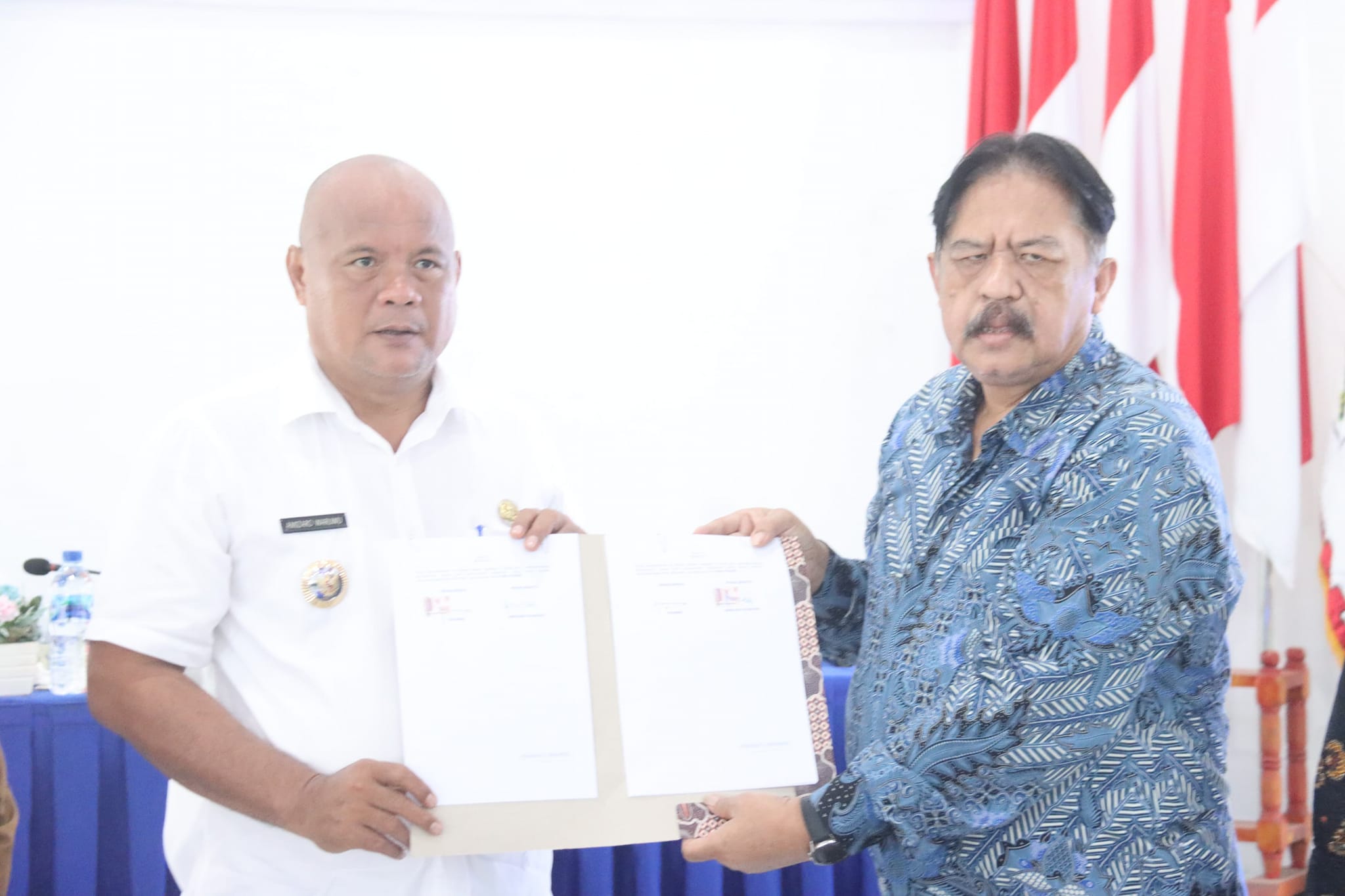 PENANDATANGANAN NOTA KESEPAKATAN DAN PERJANJIAN KERJASAMA PEMKAB NIAS UTARA DENGAN POLITEKNIK KESEJAHTERAAN SOSIAL BANDUNG