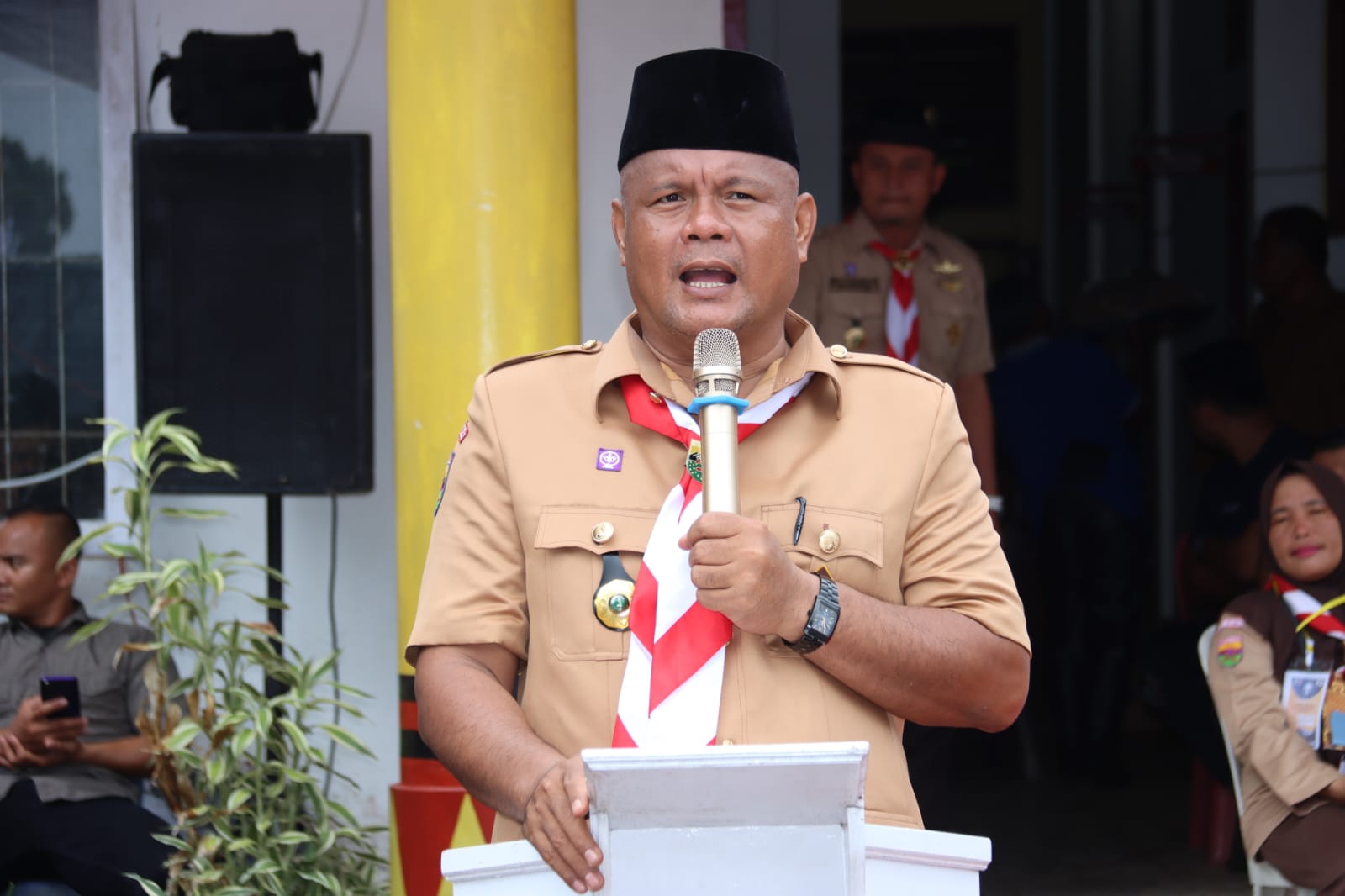 PERINGATAN HARI GERAKAN PRAMUKA KE-62 KWARTIR CABANG GERAKAN PRAMUKA NIAS UTARA TAHUN 2023