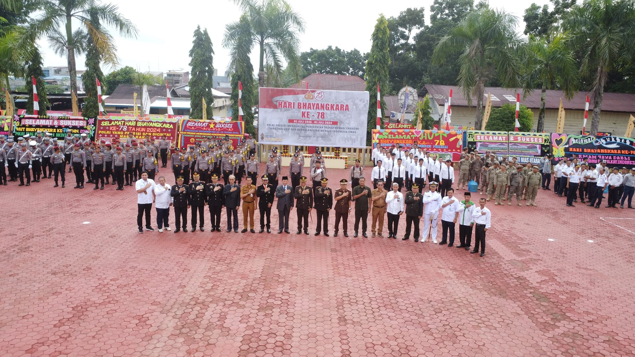 HUT BHAYANGKARA KE-78 POLRES NIAS