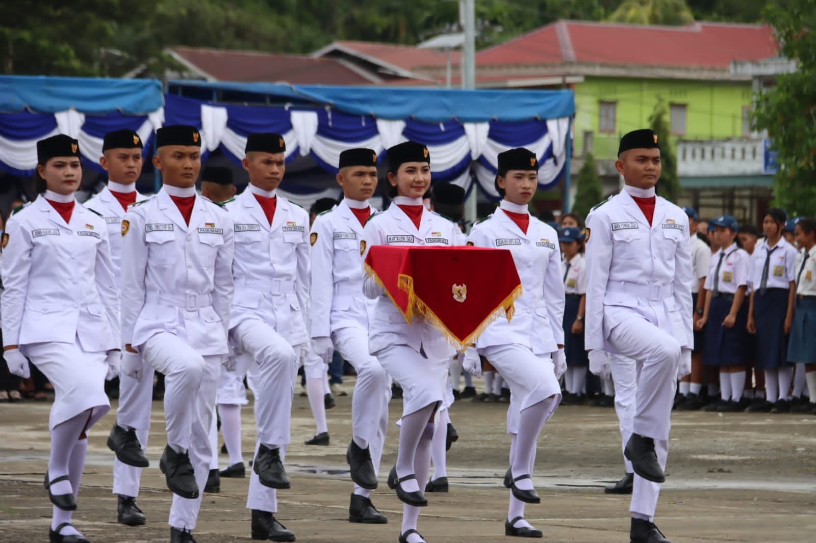 UPACARA PERINGATAN KE-78 DETIK DETIK PROKLAMASI KEMRI TAHUN 2023 DI KABUPATEN NIAS UTARA