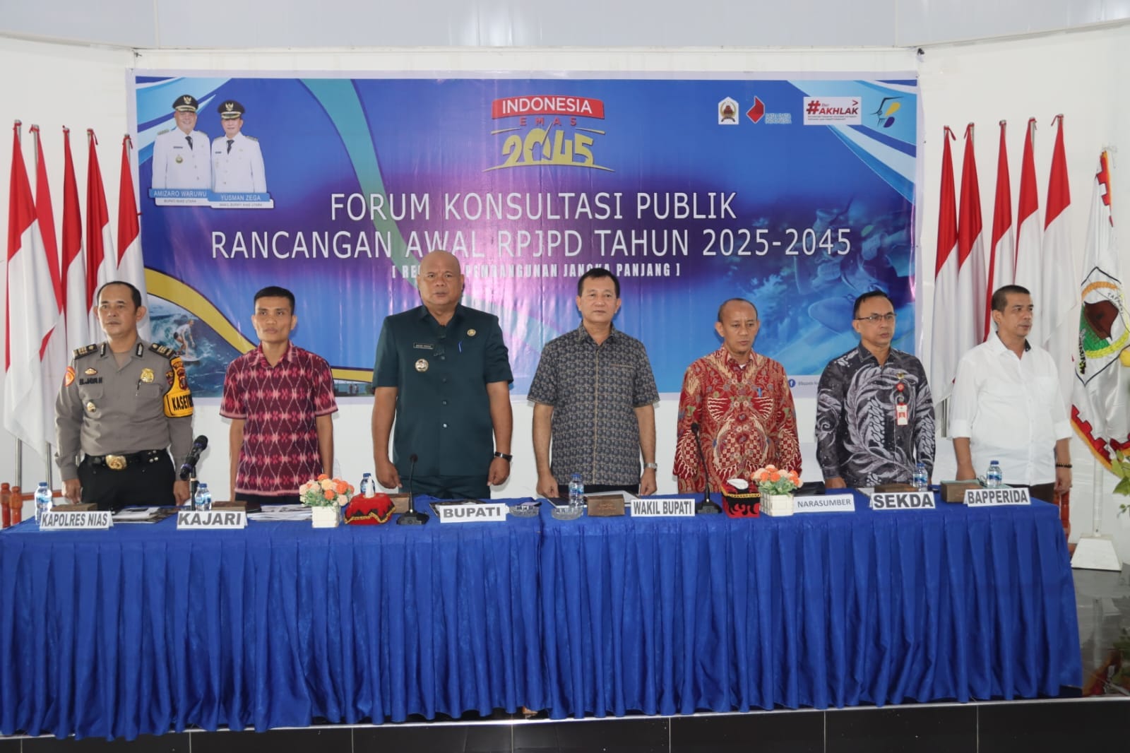 FORUM KONSULTASI PUBLIK RANCANGAN AWAL RPJPD TAHUN 2025-2045